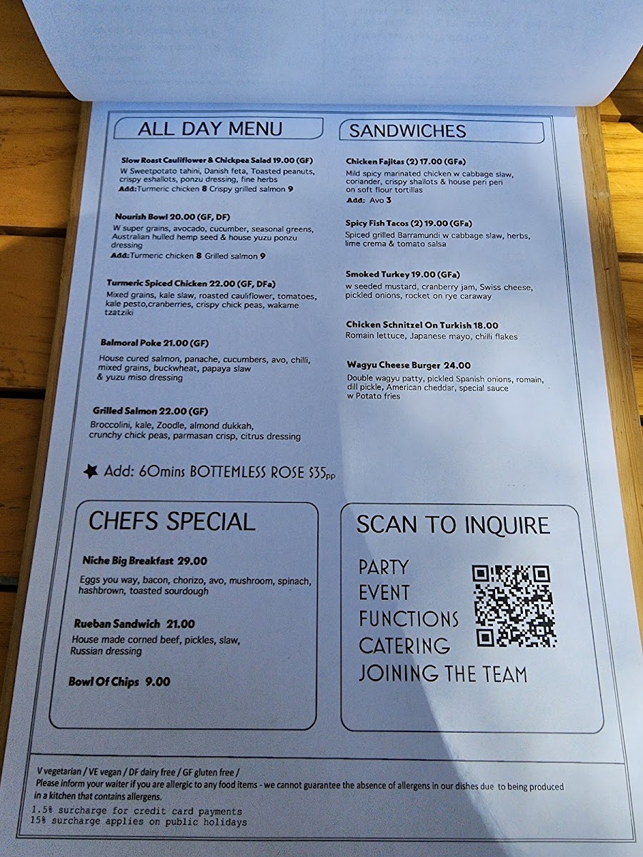 Menu Niche Mosman Cafe-2