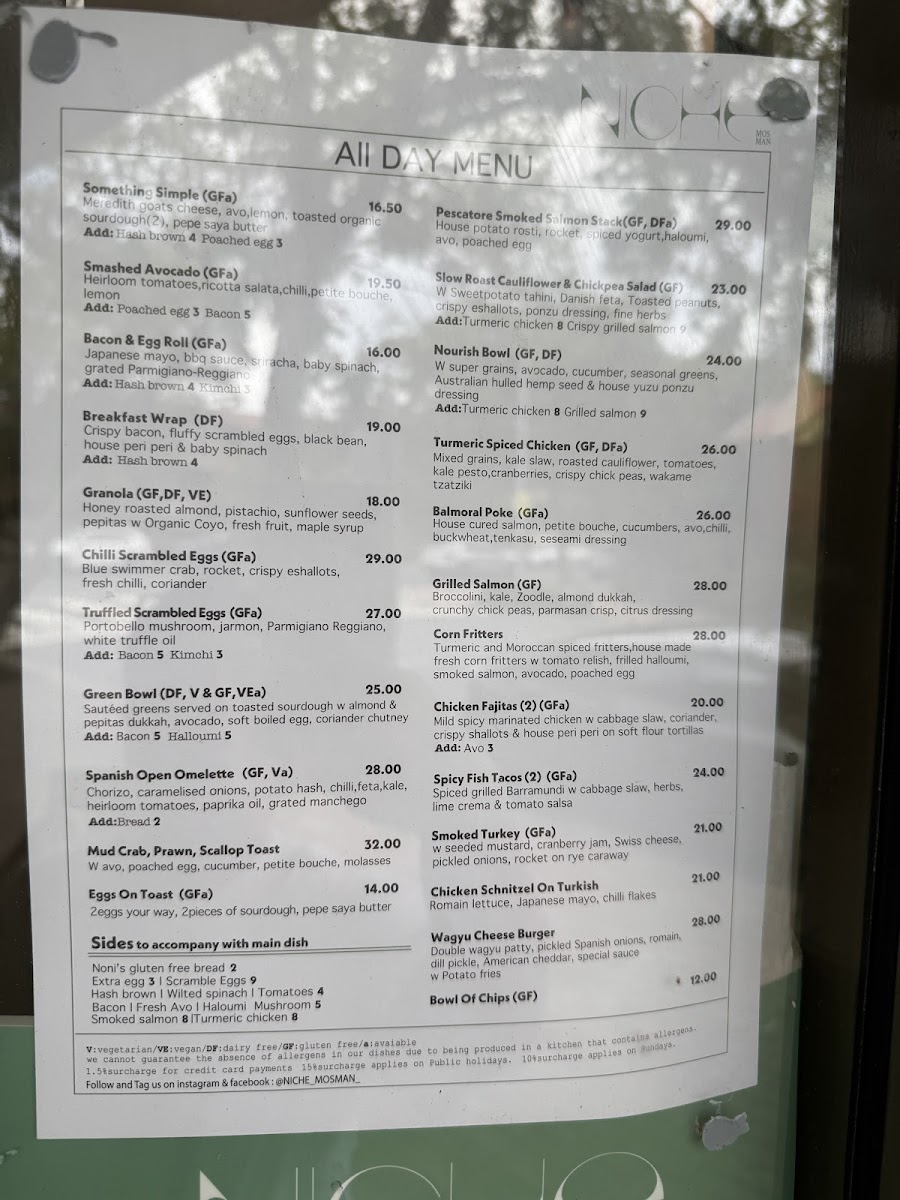 Menu Niche Mosman Cafe-3