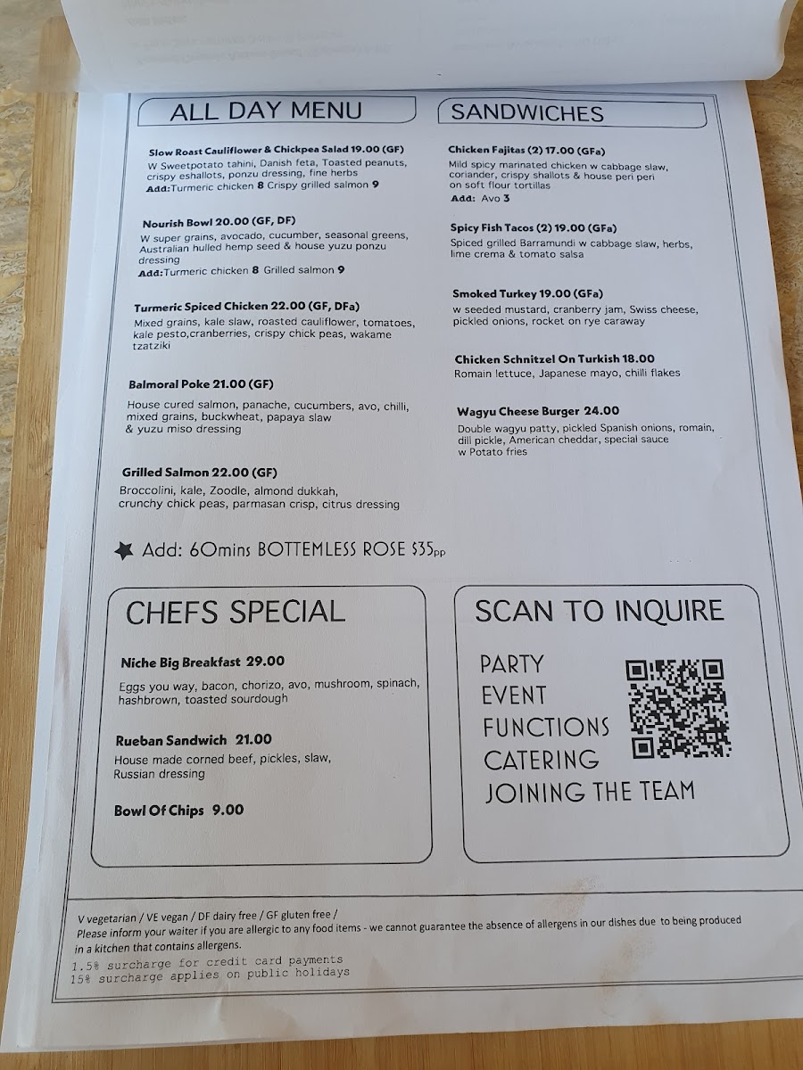 Menu Niche Mosman Cafe-4