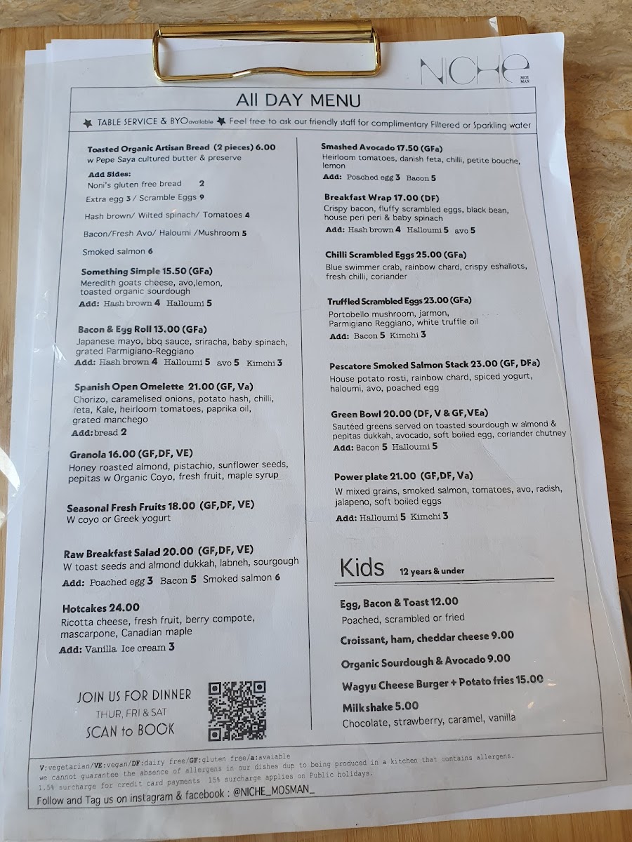 Menu Niche Mosman Cafe-6